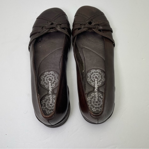 Brown Leather Hush Puppies Size 5.5 - Picture 10 of 10